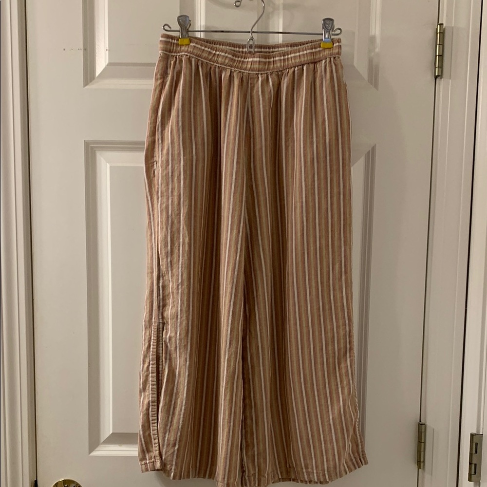 Patagonia striped Garden Island wide leg pants